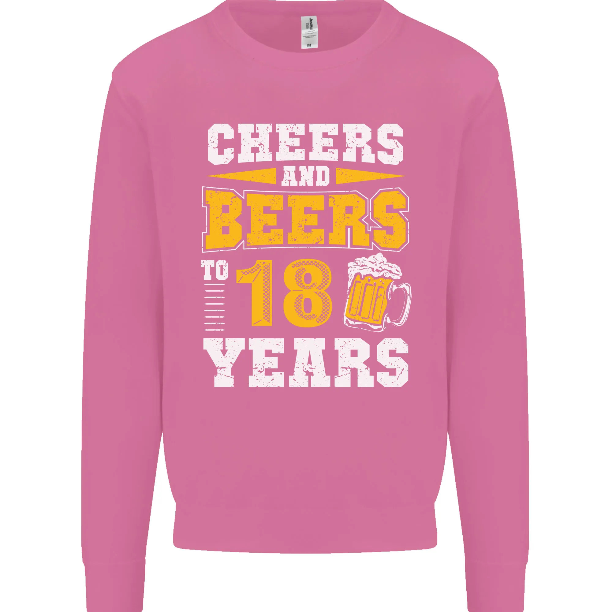 18th Birthday 18 Year Old Funny Alcohol Mens Sweatshirt Jumper