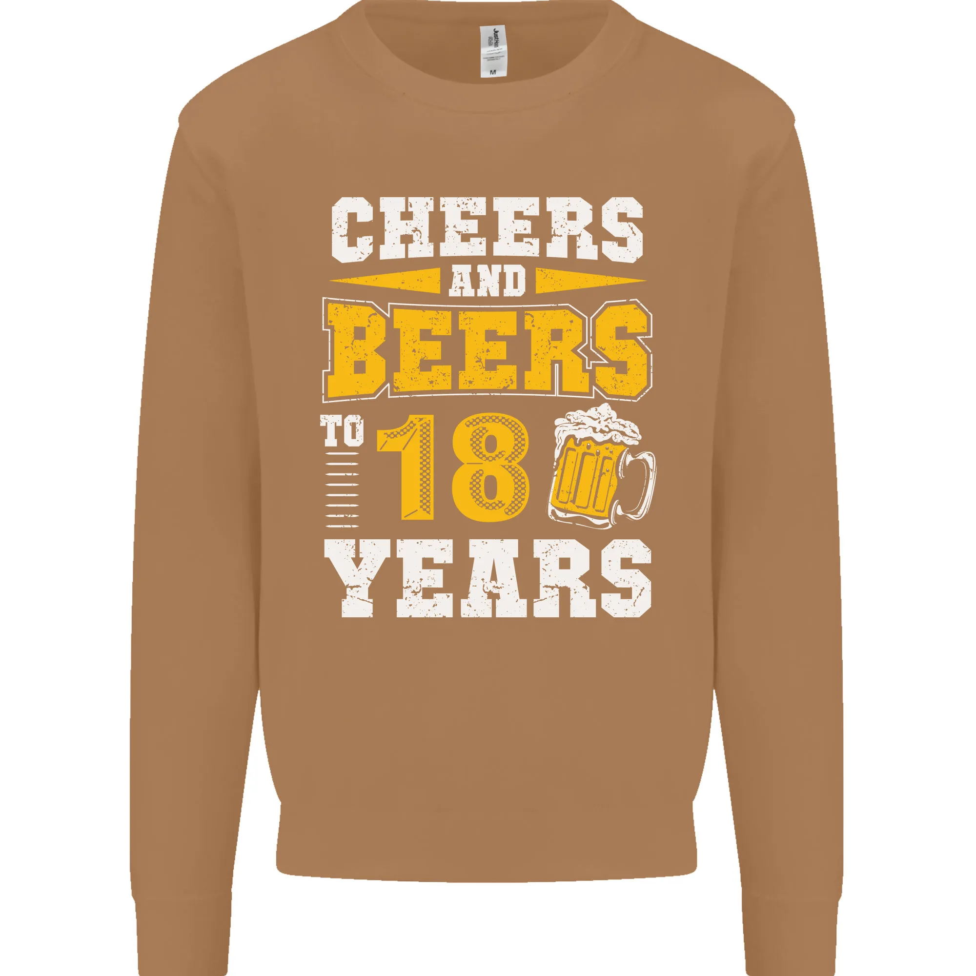 18th Birthday 18 Year Old Funny Alcohol Mens Sweatshirt Jumper