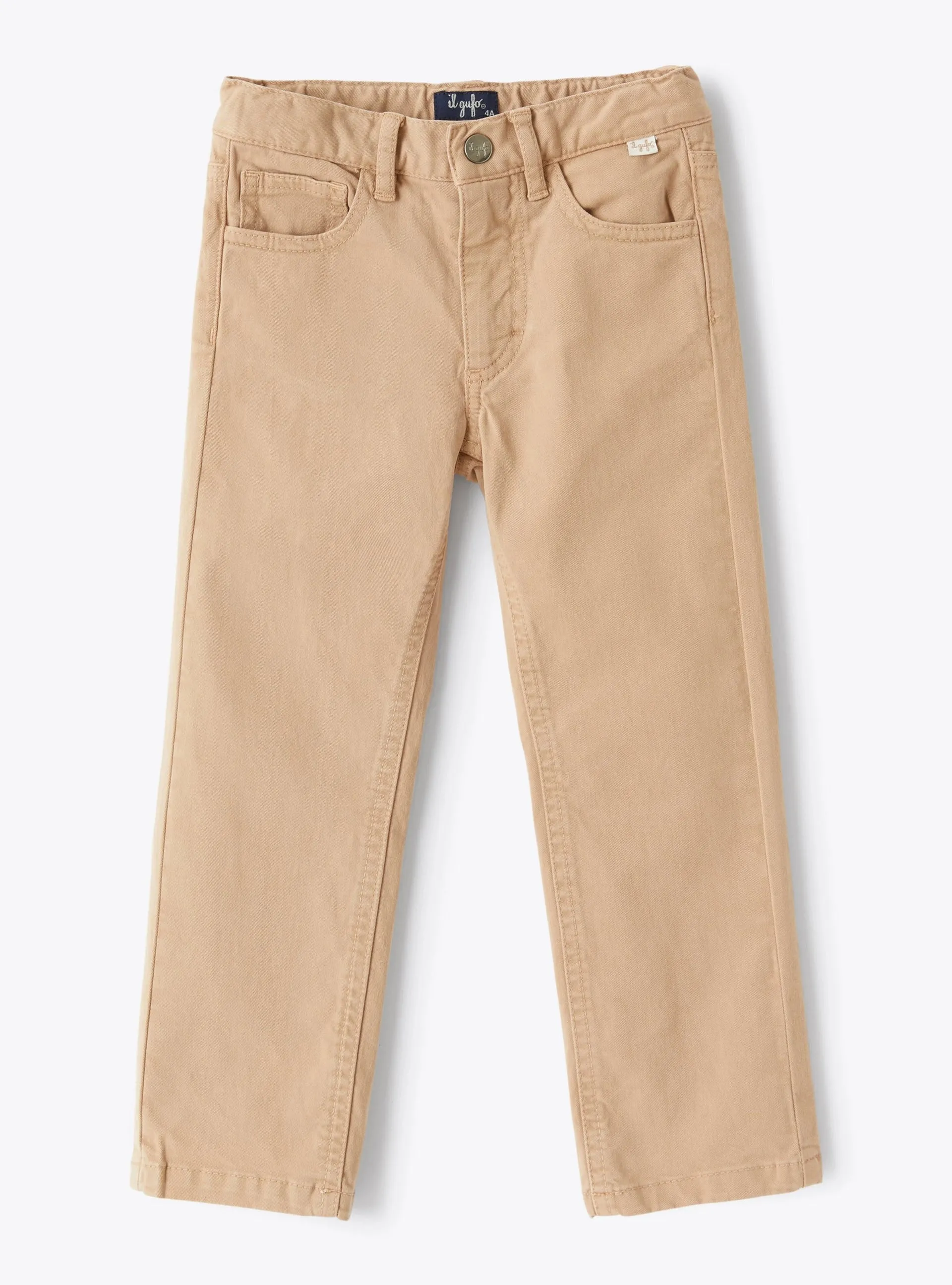 5 Pocket Trousers In Sand