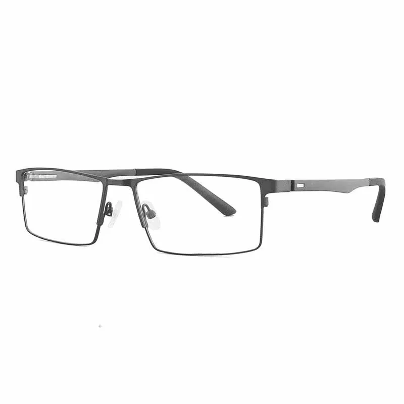 Aissuarvey Men's Full Rim Titanium Alloy Frame Eyeglasses As12641