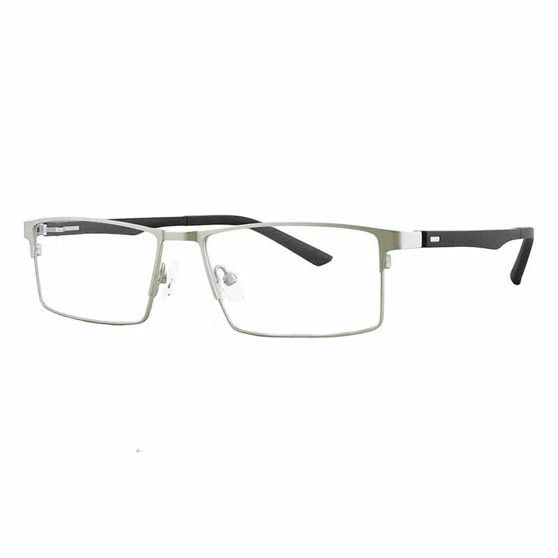 Aissuarvey Men's Full Rim Titanium Alloy Frame Eyeglasses As12641