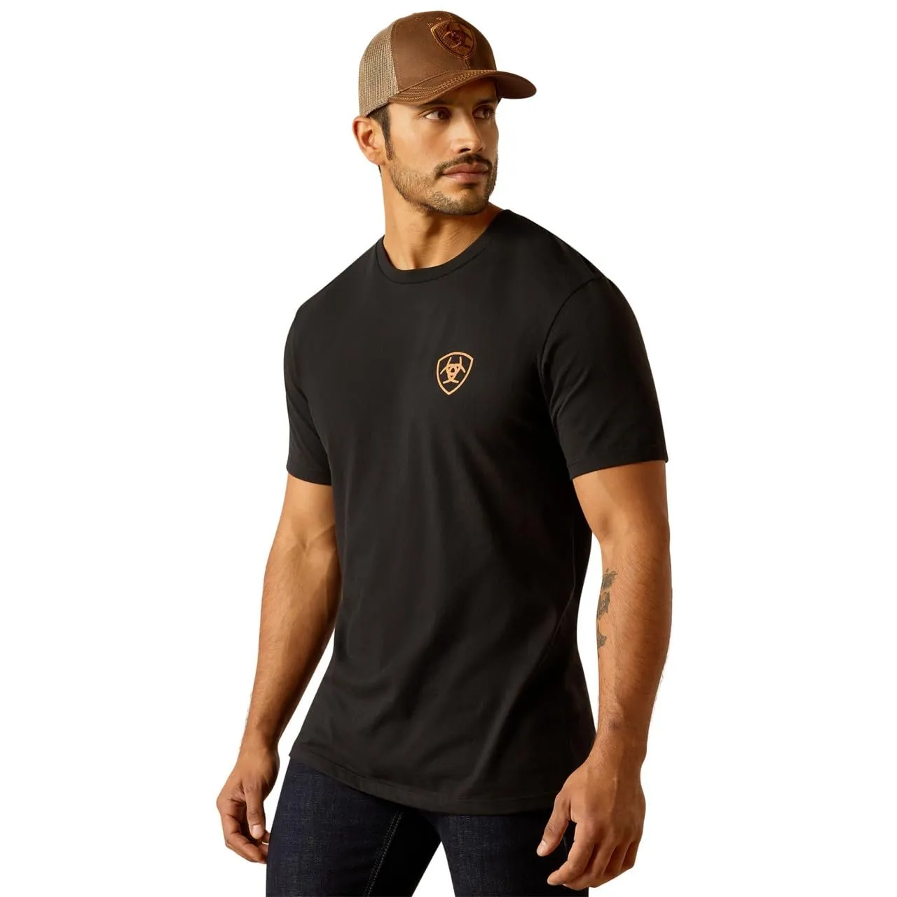 Ariat Men's Eagle Freedom T-Shirt, Black