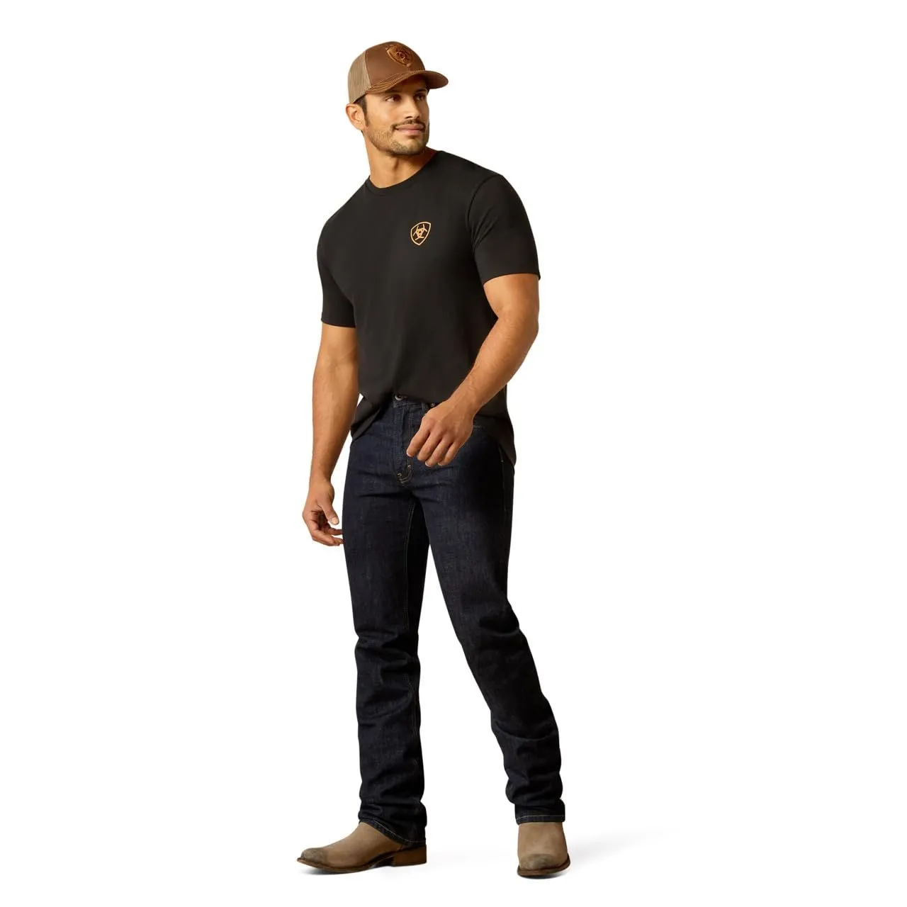 Ariat Men's Eagle Freedom T-Shirt, Black