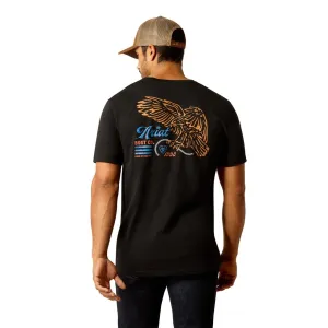 Ariat Men's Eagle Freedom T-Shirt, Black