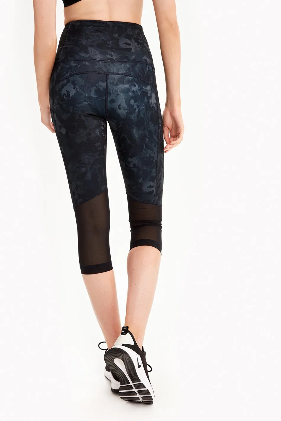 BURST  HIGH WAIST CAPRIS