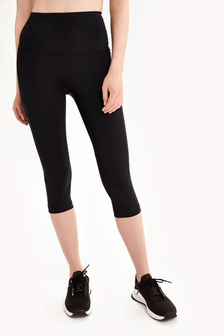 BURST  HIGH WAIST CAPRIS