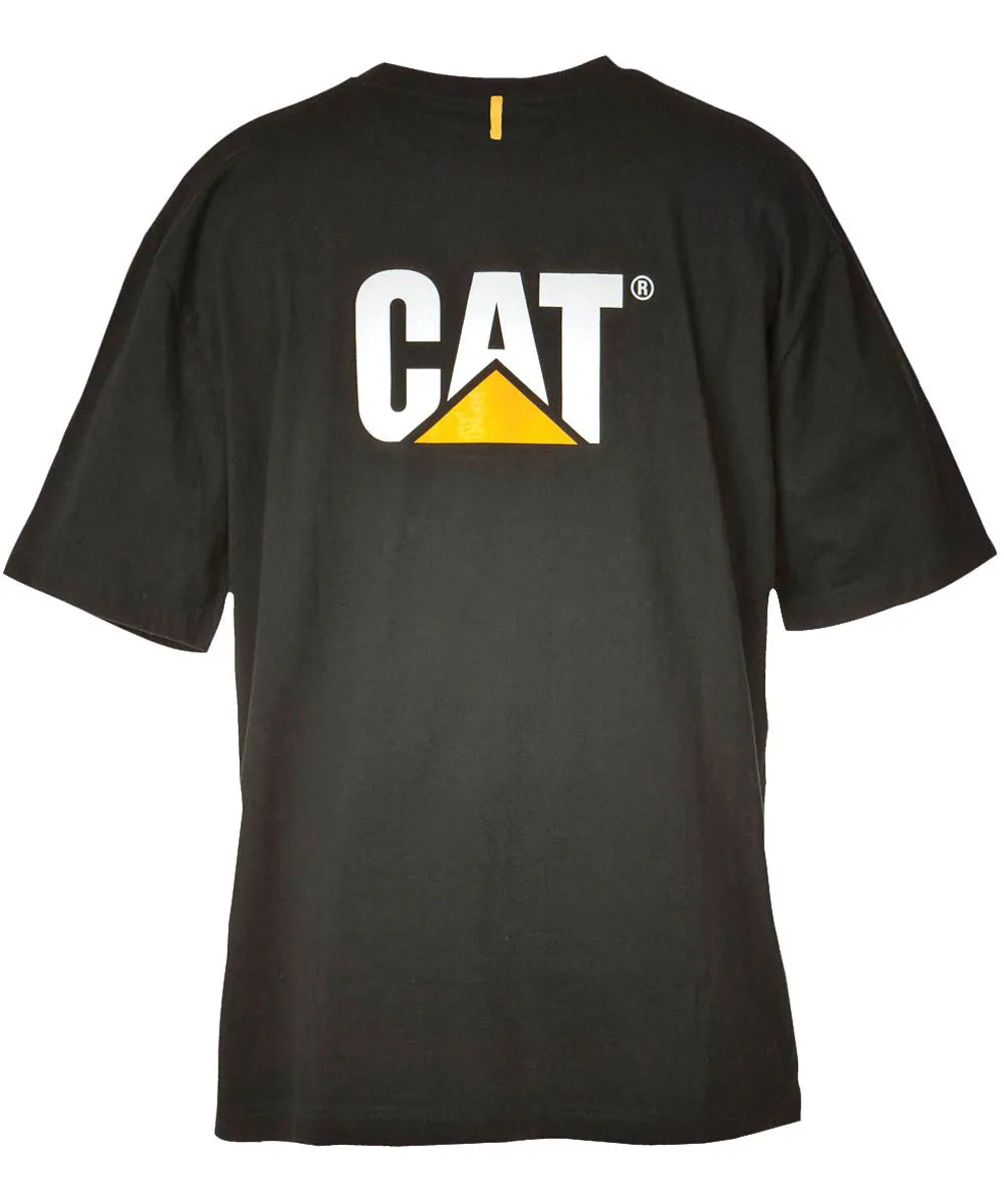 Caterpillar Short Sleeve Trademark T-shirt - Black