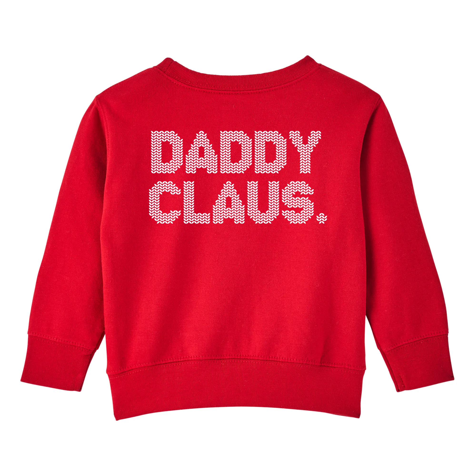 Christmas Mama Claus, Daddy Claus, and Spoiled Reindeer Family Sweatshirt set