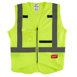 Class 2 High Visibility Yellow Safety Vest - 4XL/5XL (CSA)