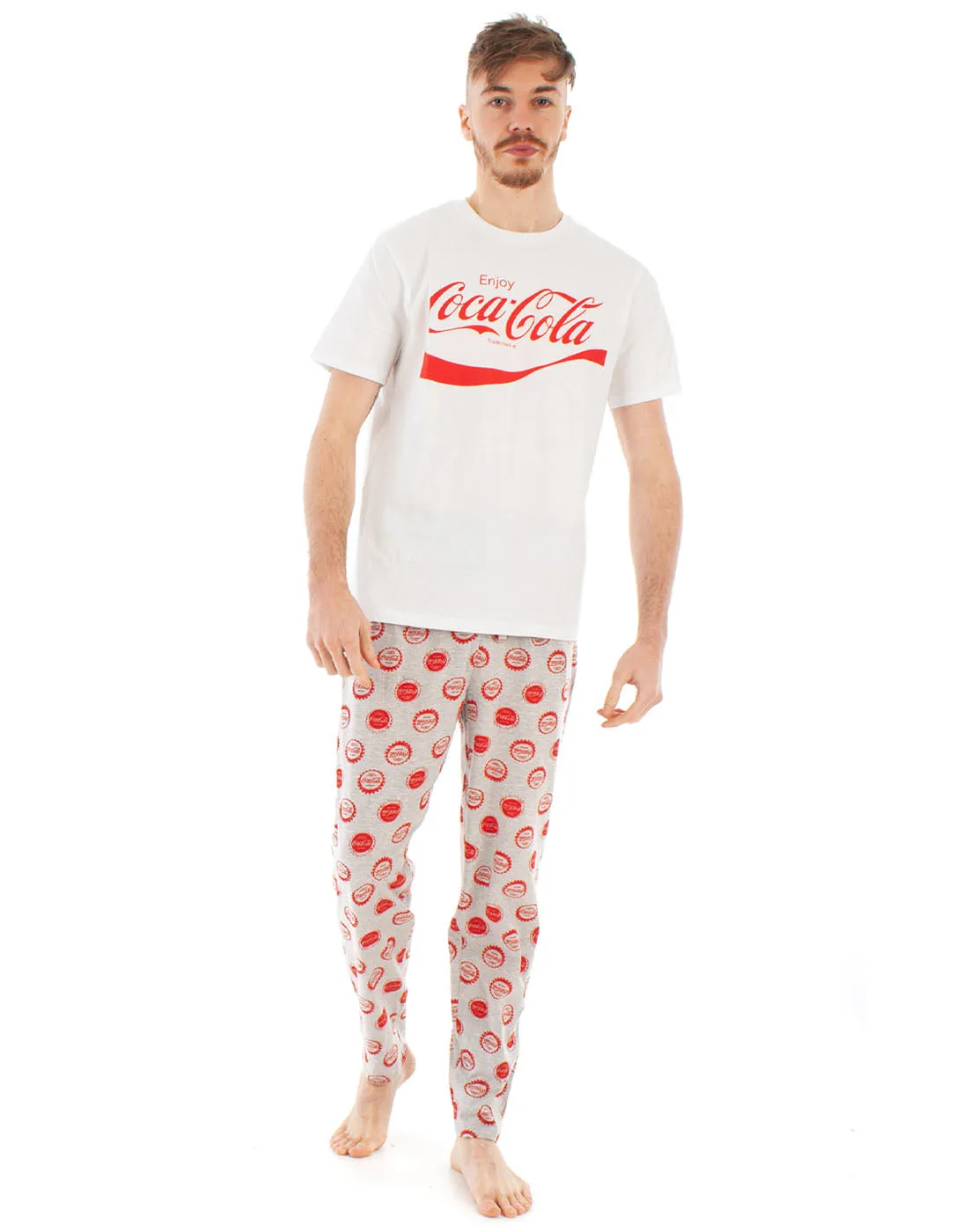 Coca-Cola Logo Men's Pyjama Set