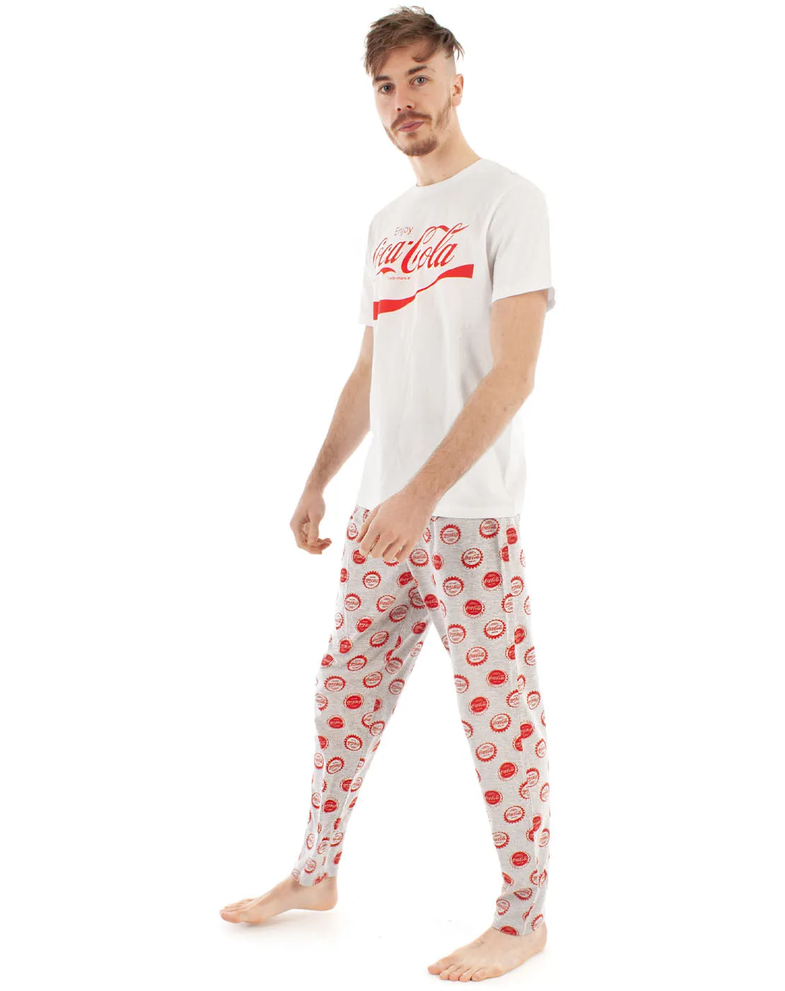 Coca-Cola Logo Men's Pyjama Set