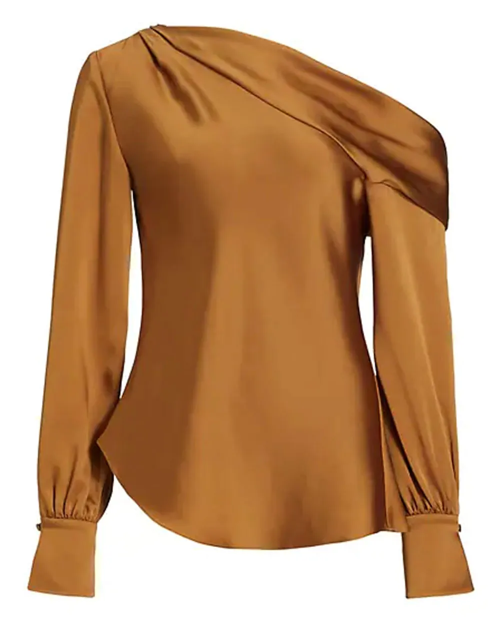 Copper Alice Cold Shoulder Blouse