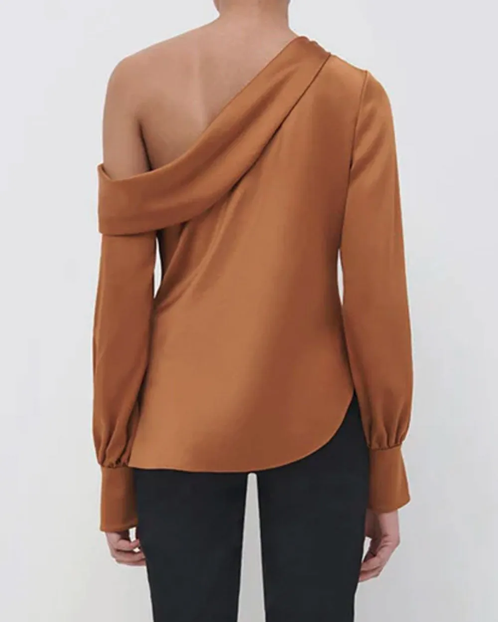 Copper Alice Cold Shoulder Blouse