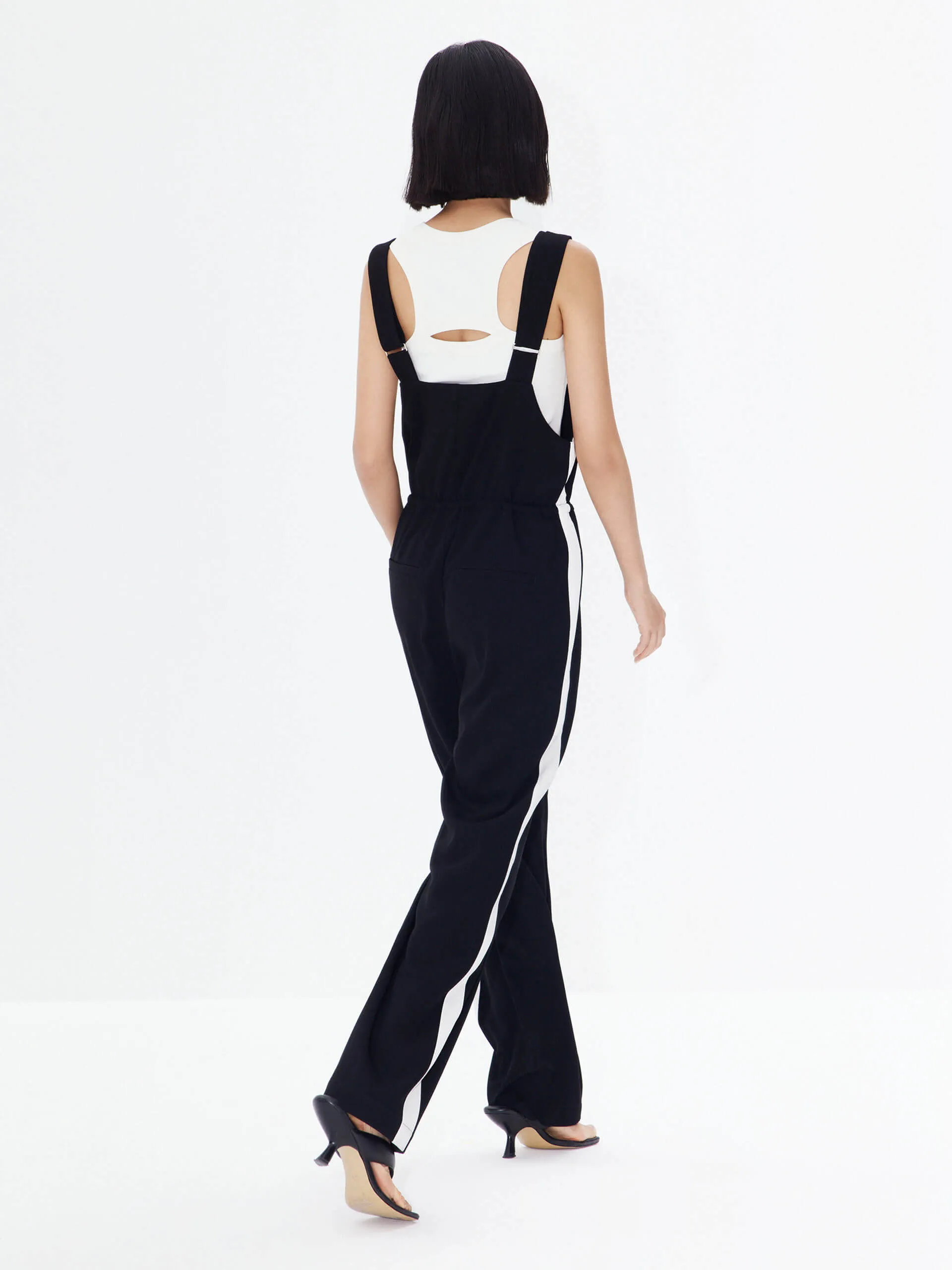 Drawstring Waist Jumpsuits