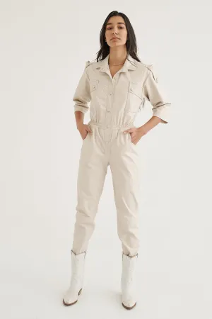 Dreamer Jumpsuit in Cream