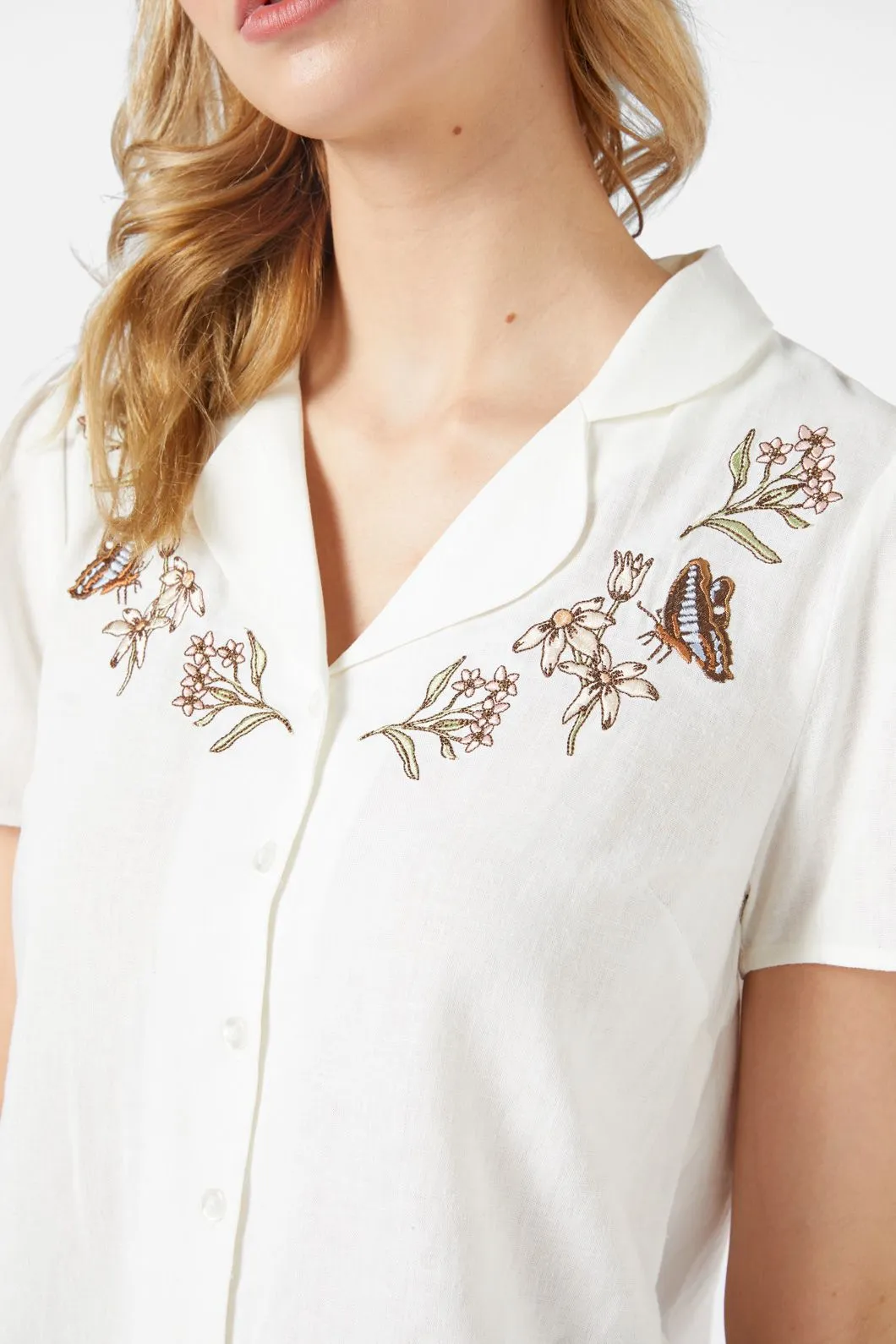 Dreams Embroidered Blouse