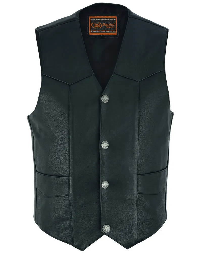 DS115 Men's Single Back Panel Concealed Carry Vest