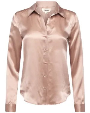 Dusty Pink Long Sleeve Tyler Blouse