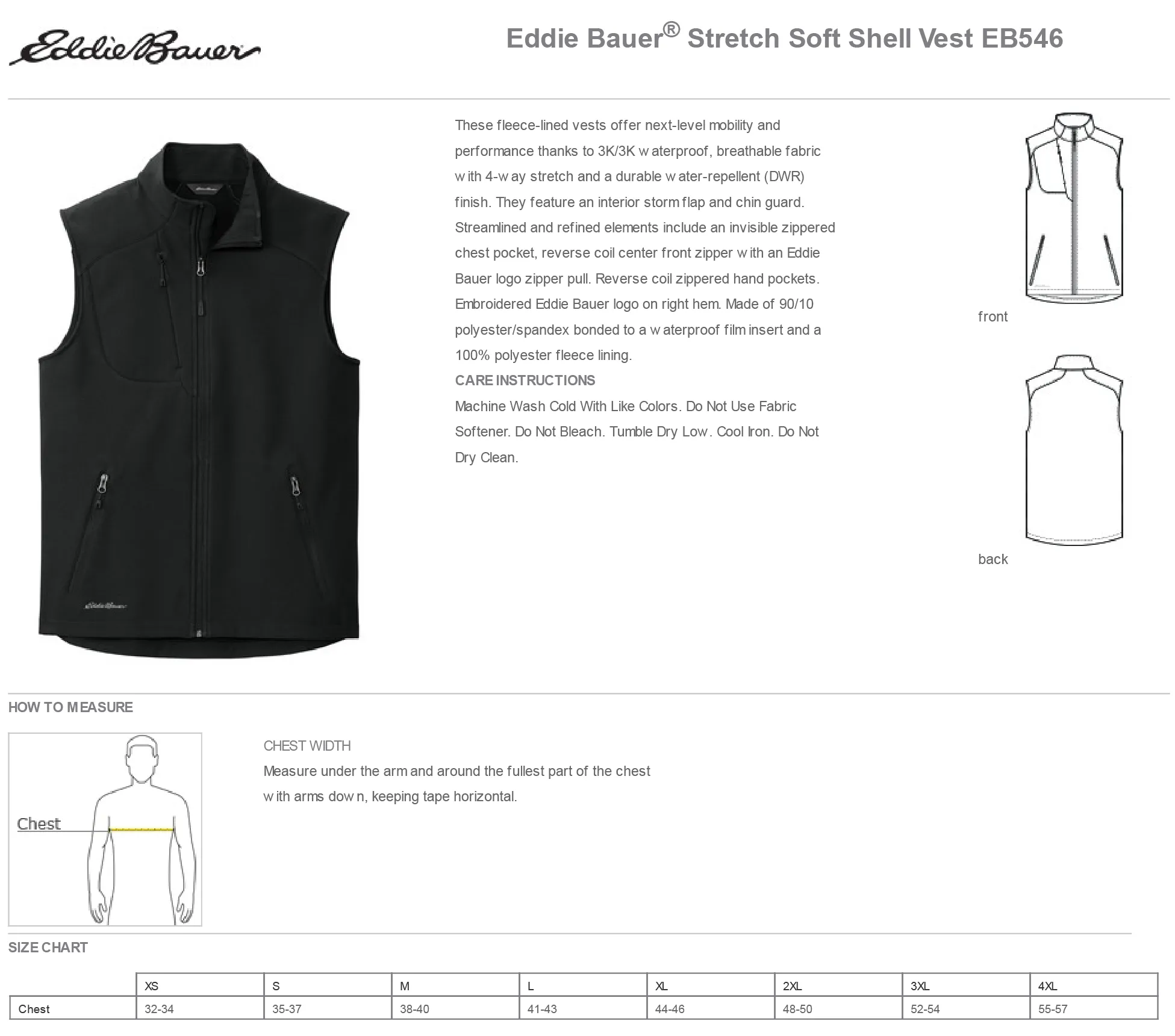 Eddie Bauer® Stretch Soft Shell Vest