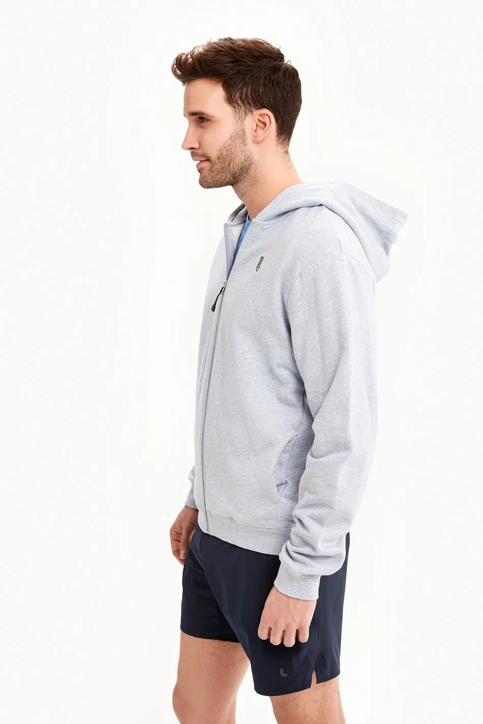 ELLIOT FULL ZIP STRUCTURED TERRY