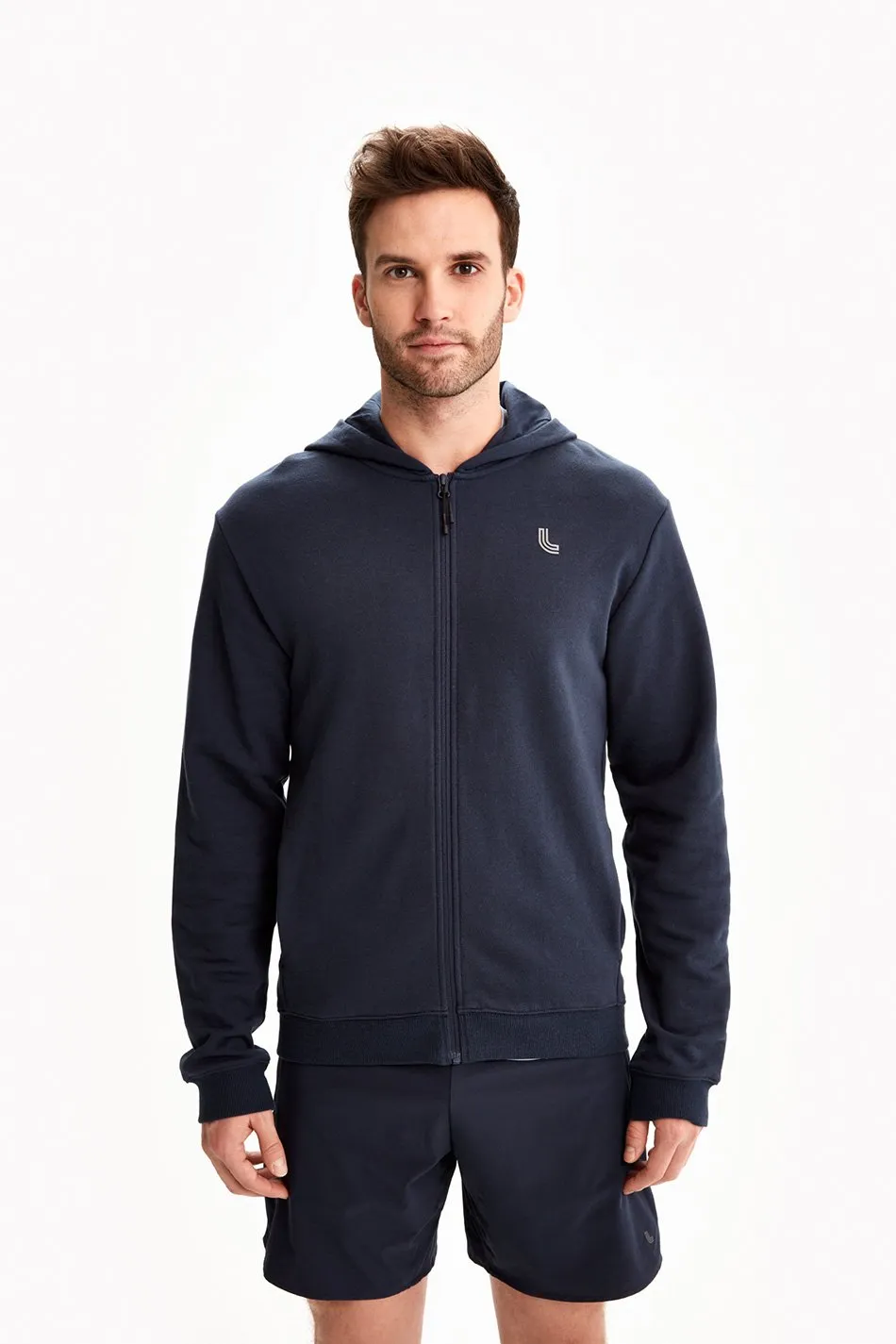 ELLIOT FULL ZIP STRUCTURED TERRY