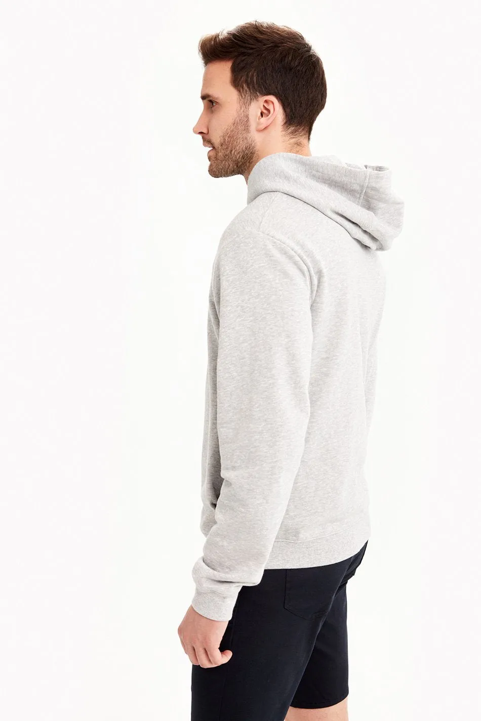 ELLIOT FULL ZIP STRUCTURED TERRY