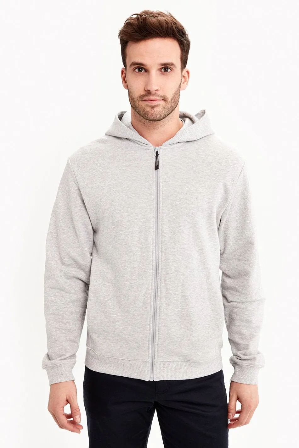 ELLIOT FULL ZIP STRUCTURED TERRY