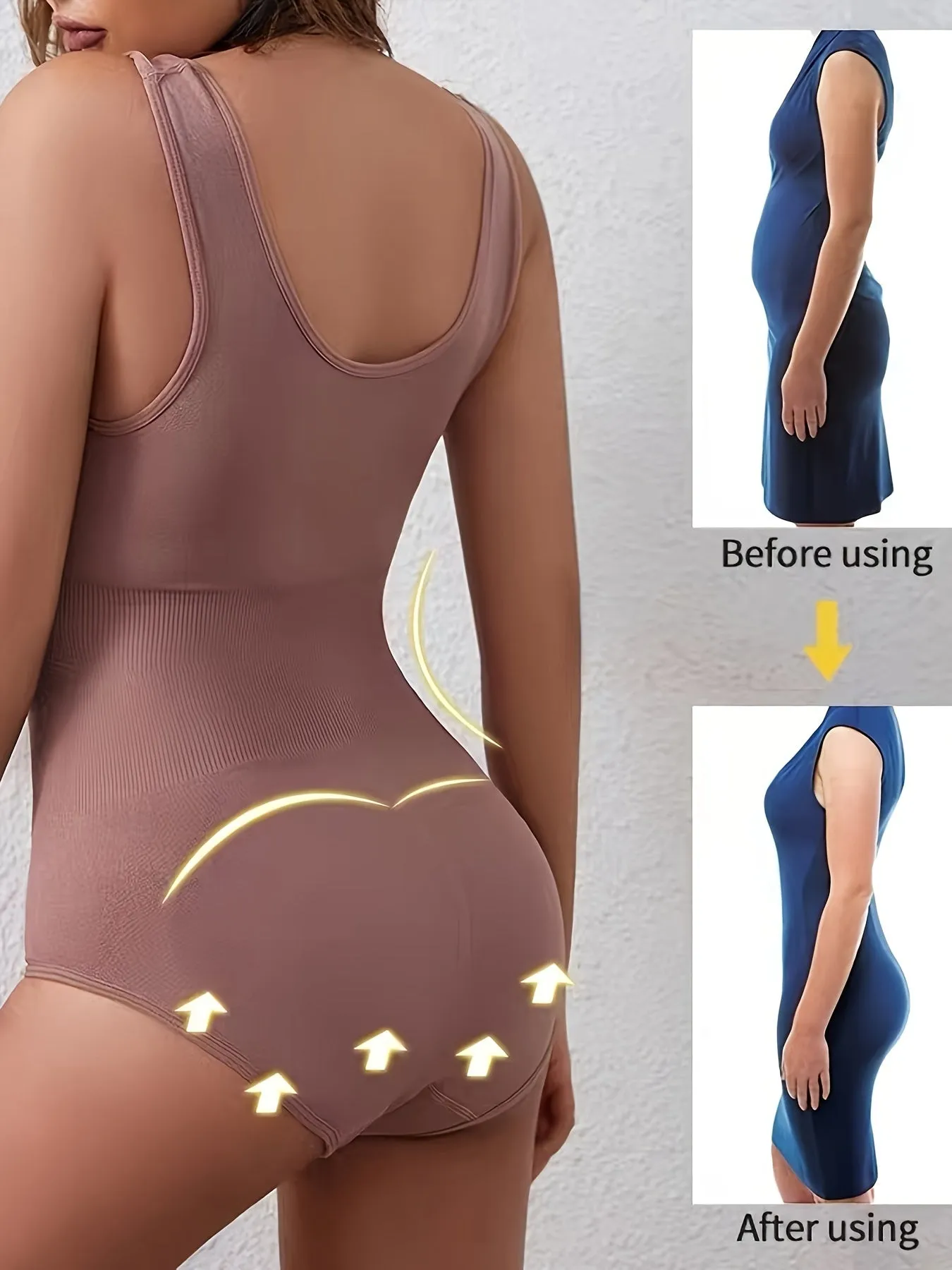 Flawless Shaping Bodysuit Instant Tummy Control  Butt Lift