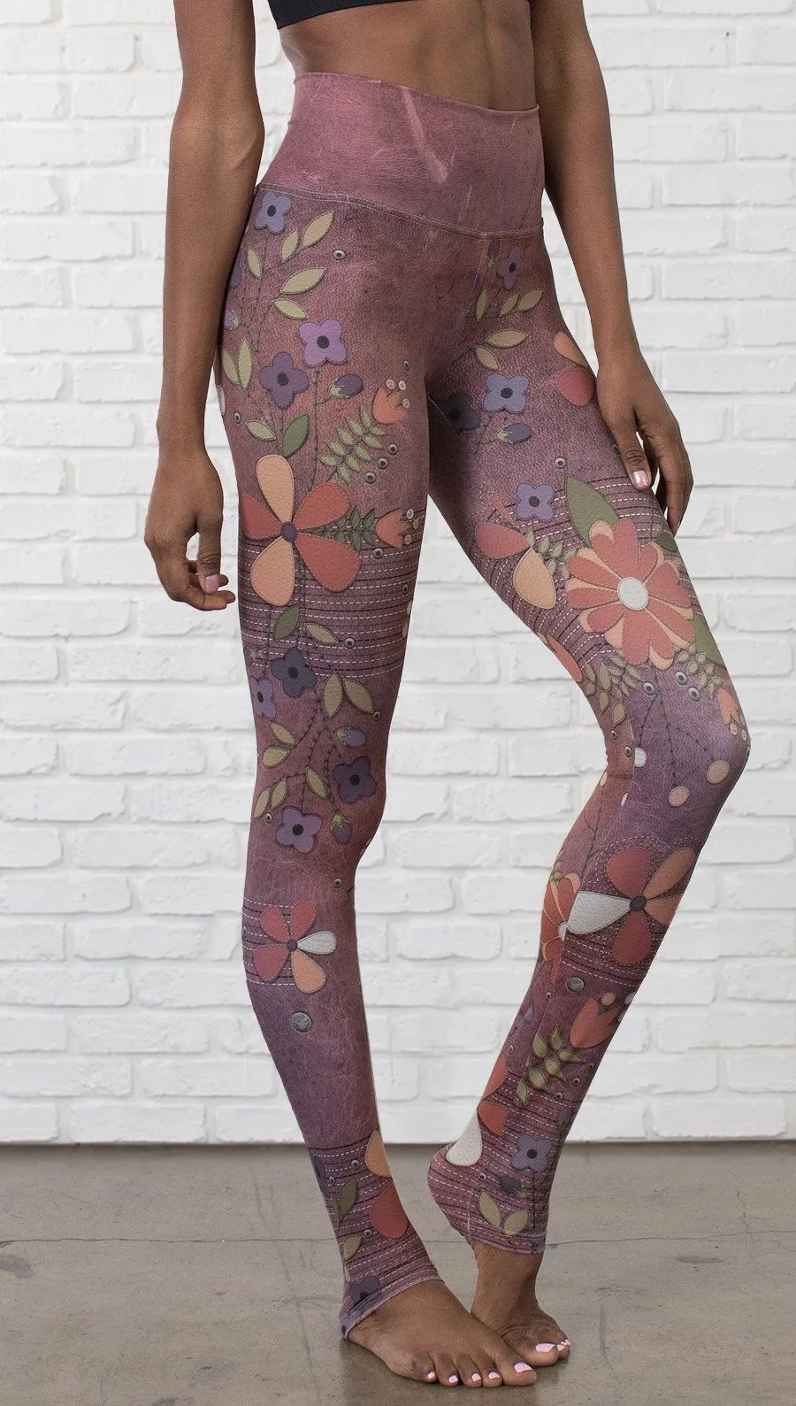 Flowers - Athleisure Leggings - CUSTOM ORDER