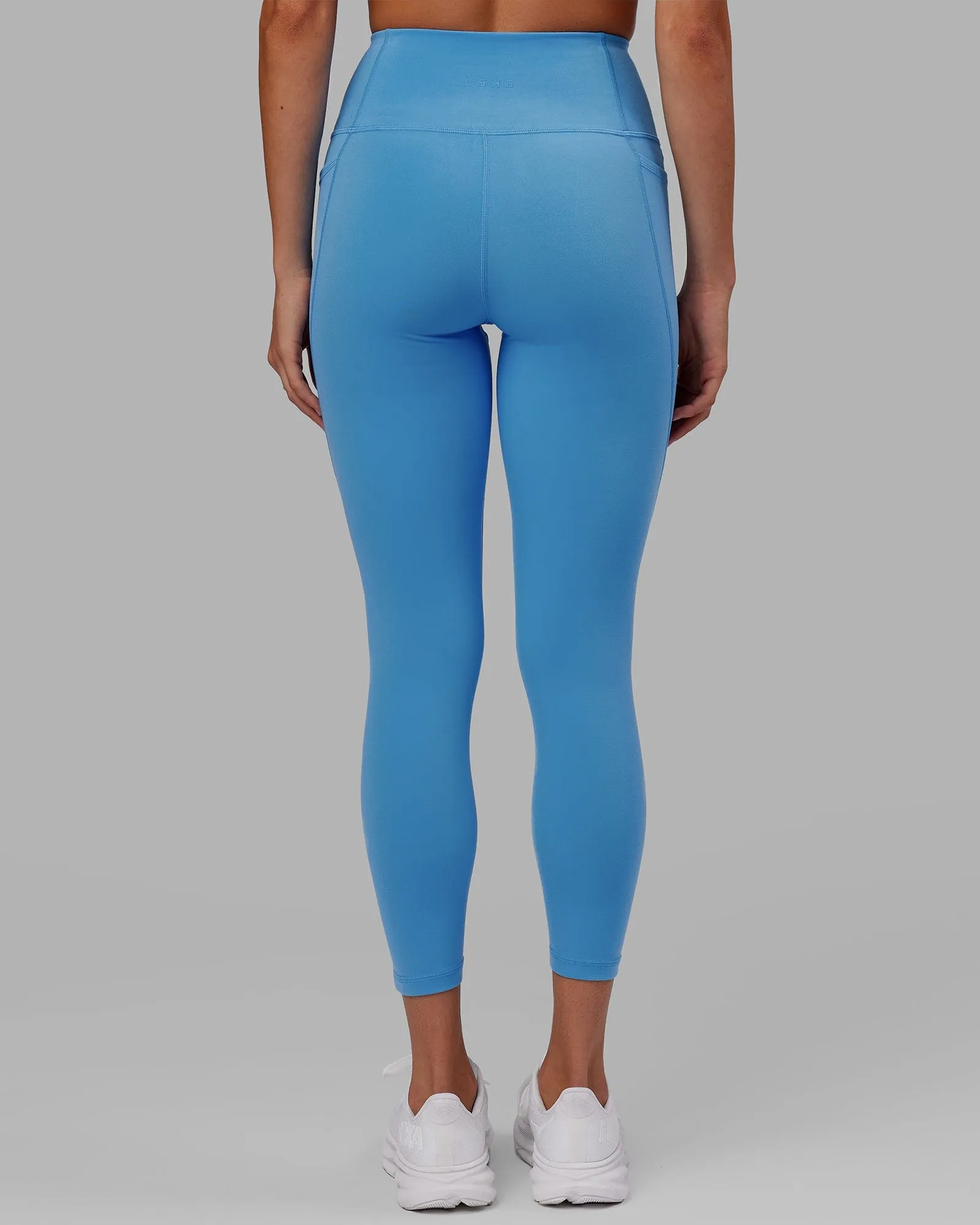 Flux 7/8 Length Leggings - Azure Blue