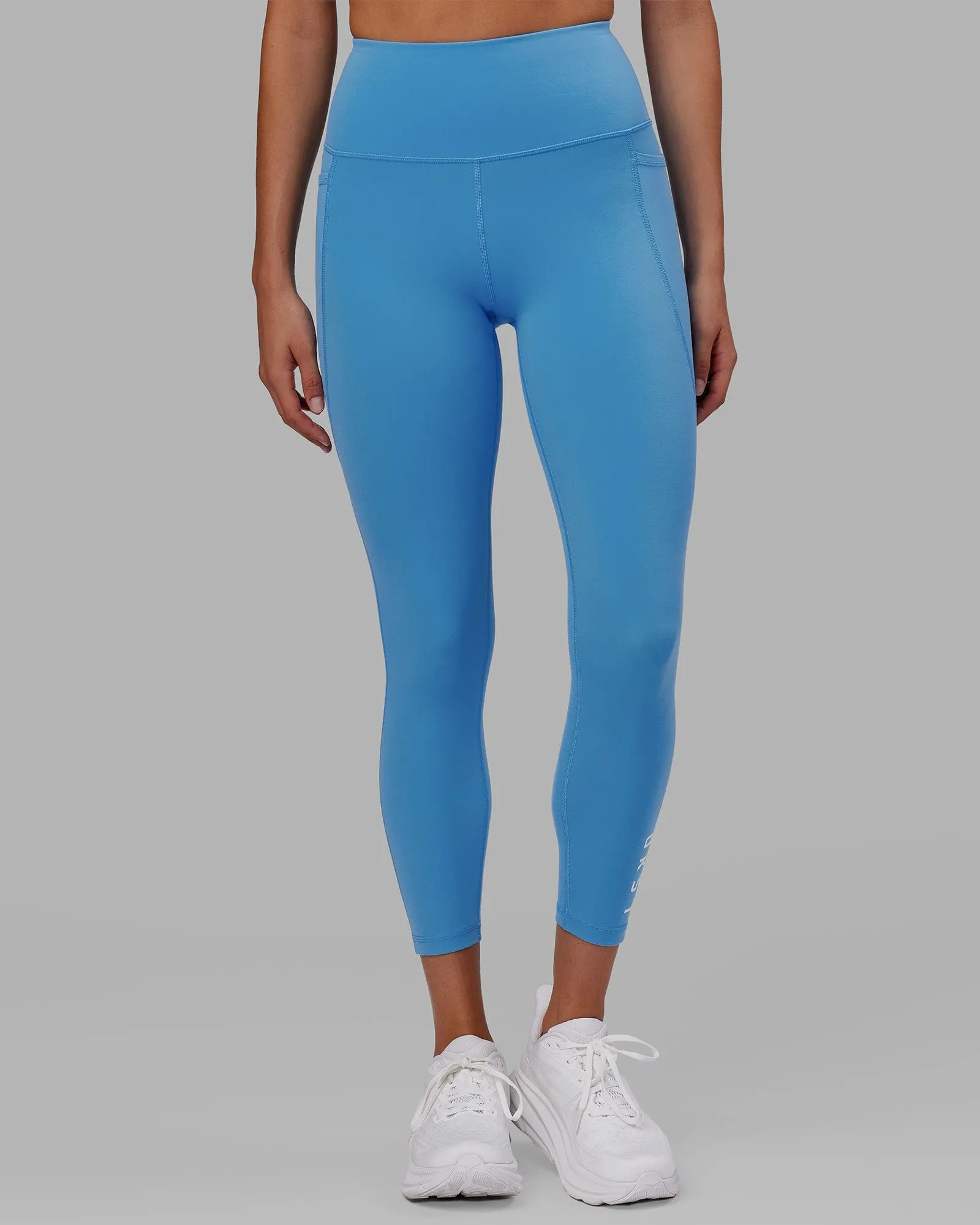 Flux 7/8 Length Leggings - Azure Blue