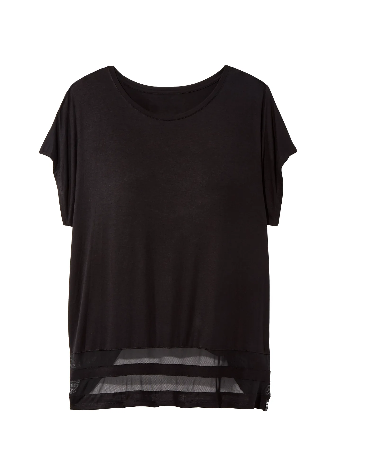 Ginger Mesh Tee | Black