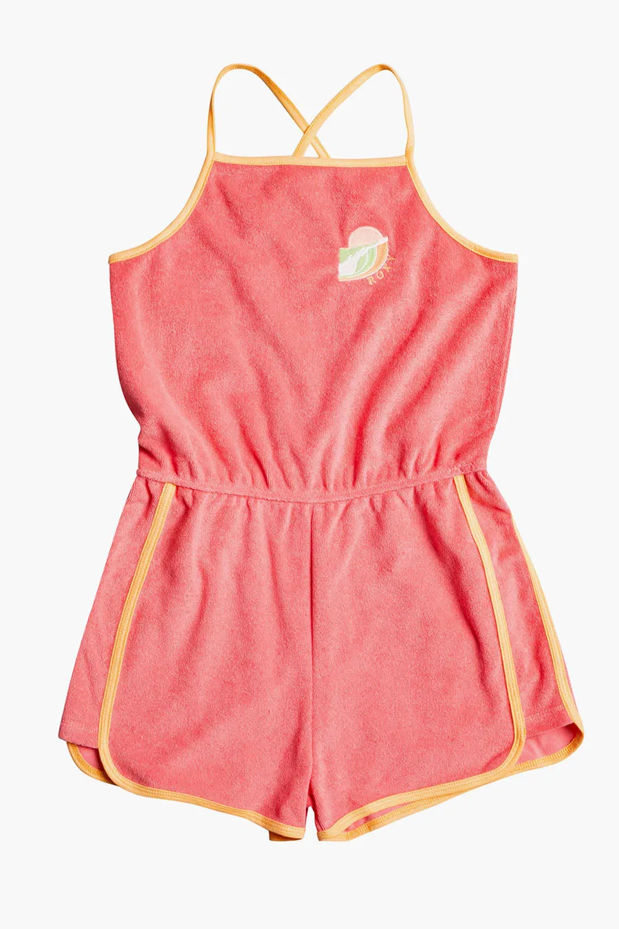 Girls Romper Roxy Glitter In The Air Sun Kissed Coral