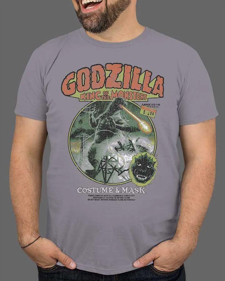 Godzilla: King of the Monsters - Costume and Mask Box Art Tee