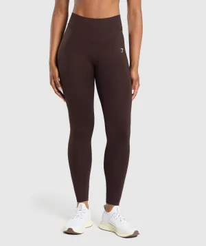 Gymshark Sweat Seamless Leggings - Heritage Brown