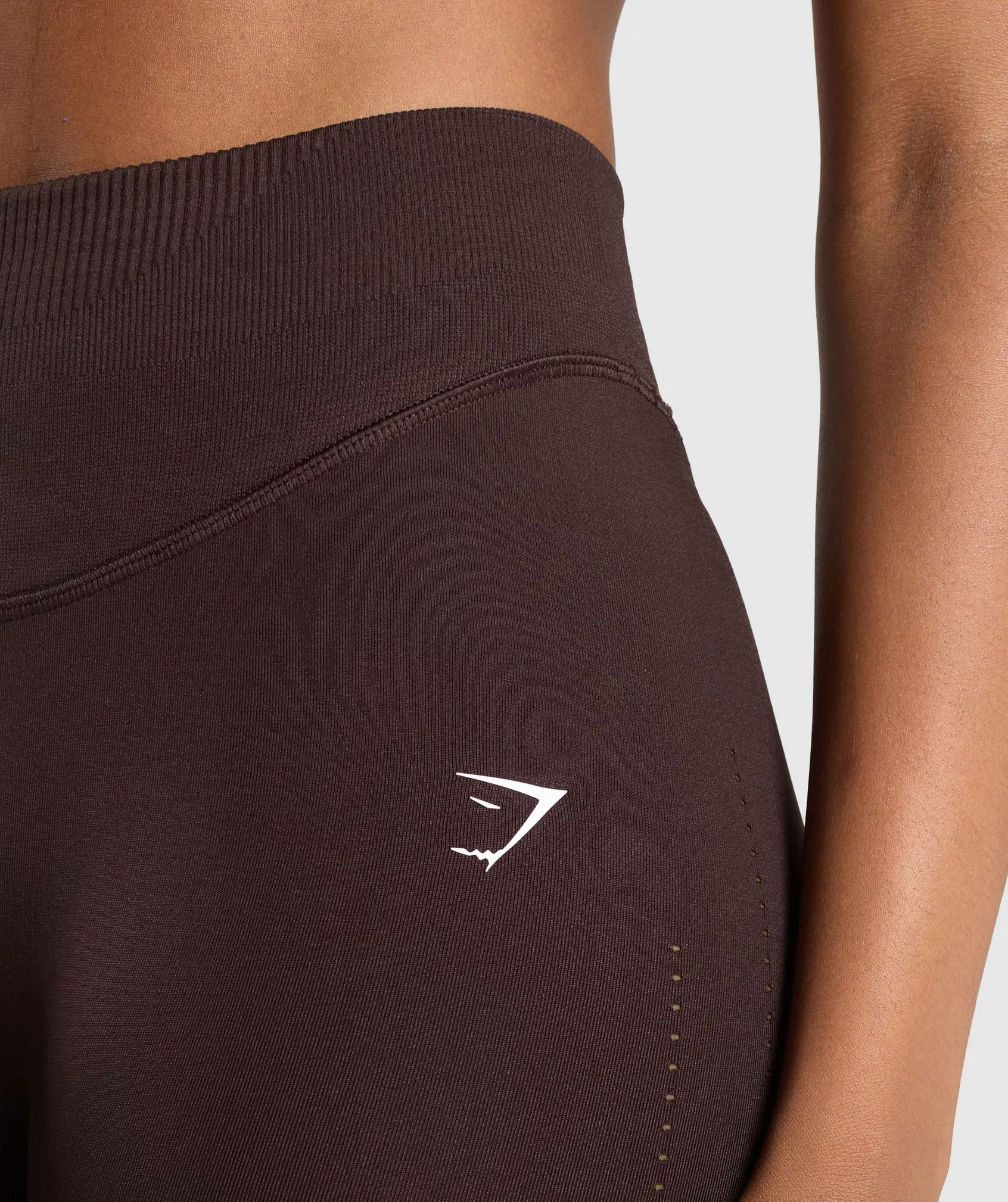 Gymshark Sweat Seamless Leggings - Heritage Brown