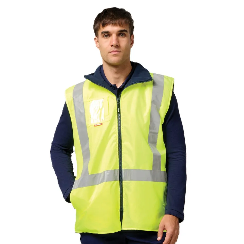 Hard Yakka Hi-Vis Taped All Weather Fleece Vest (Y21480)