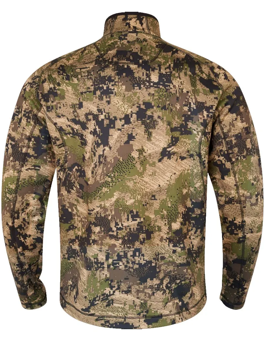 HARKILA Crome 2.0 Camo Fleece Jacket - Mens - OPTIFADE Ground Forest