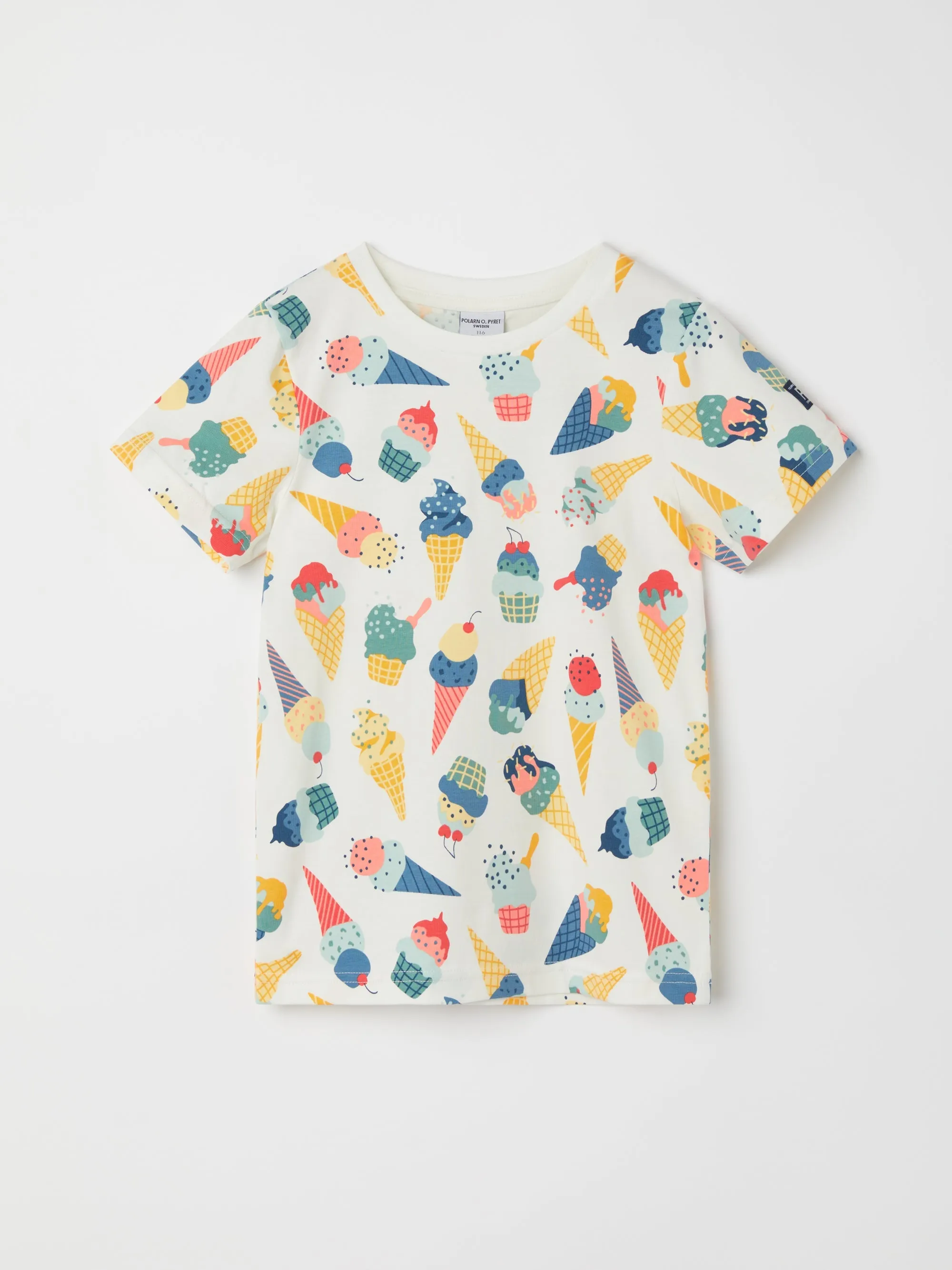 Ice Cream Print Kids T-Shirt