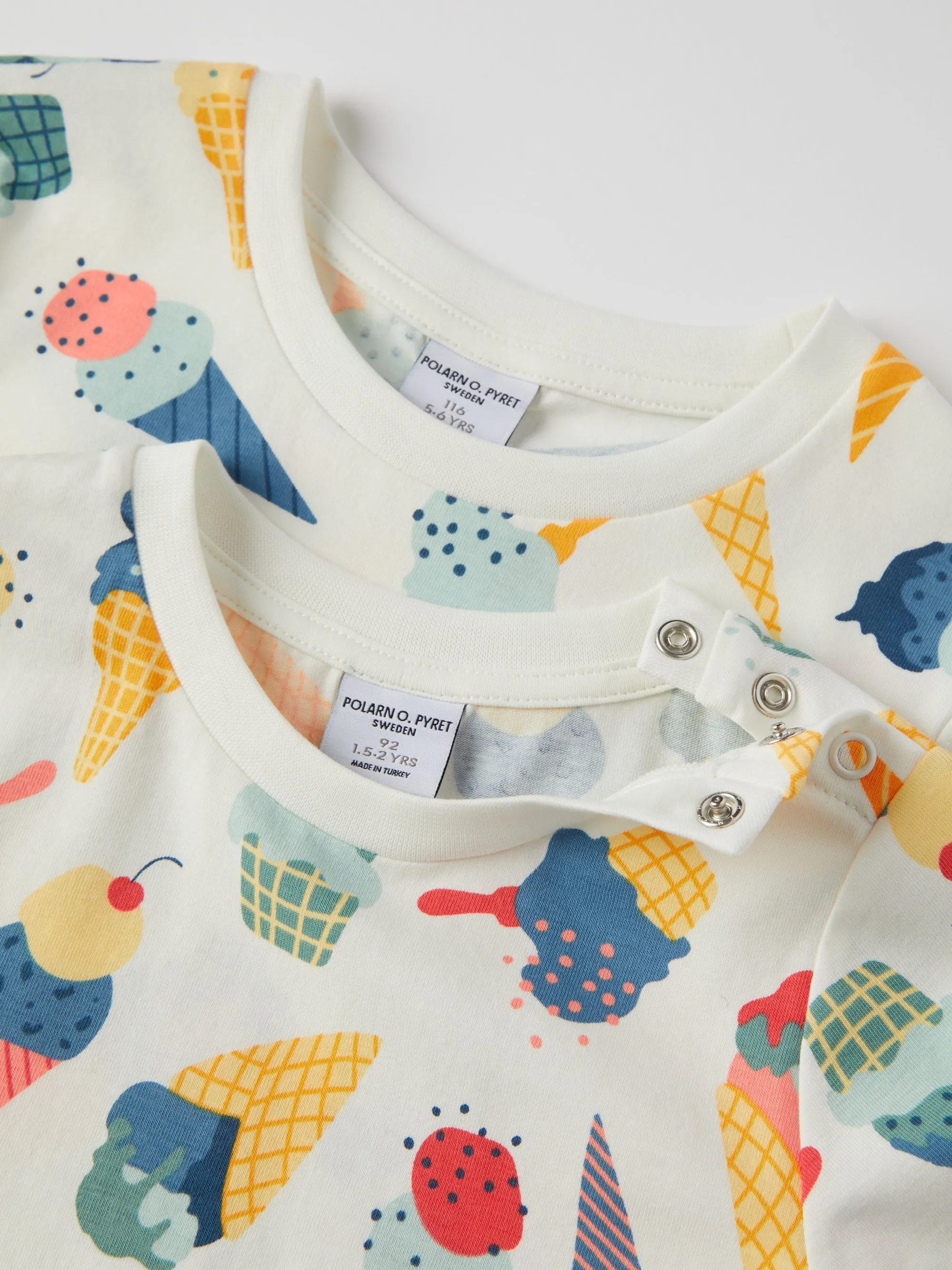 Ice Cream Print Kids T-Shirt