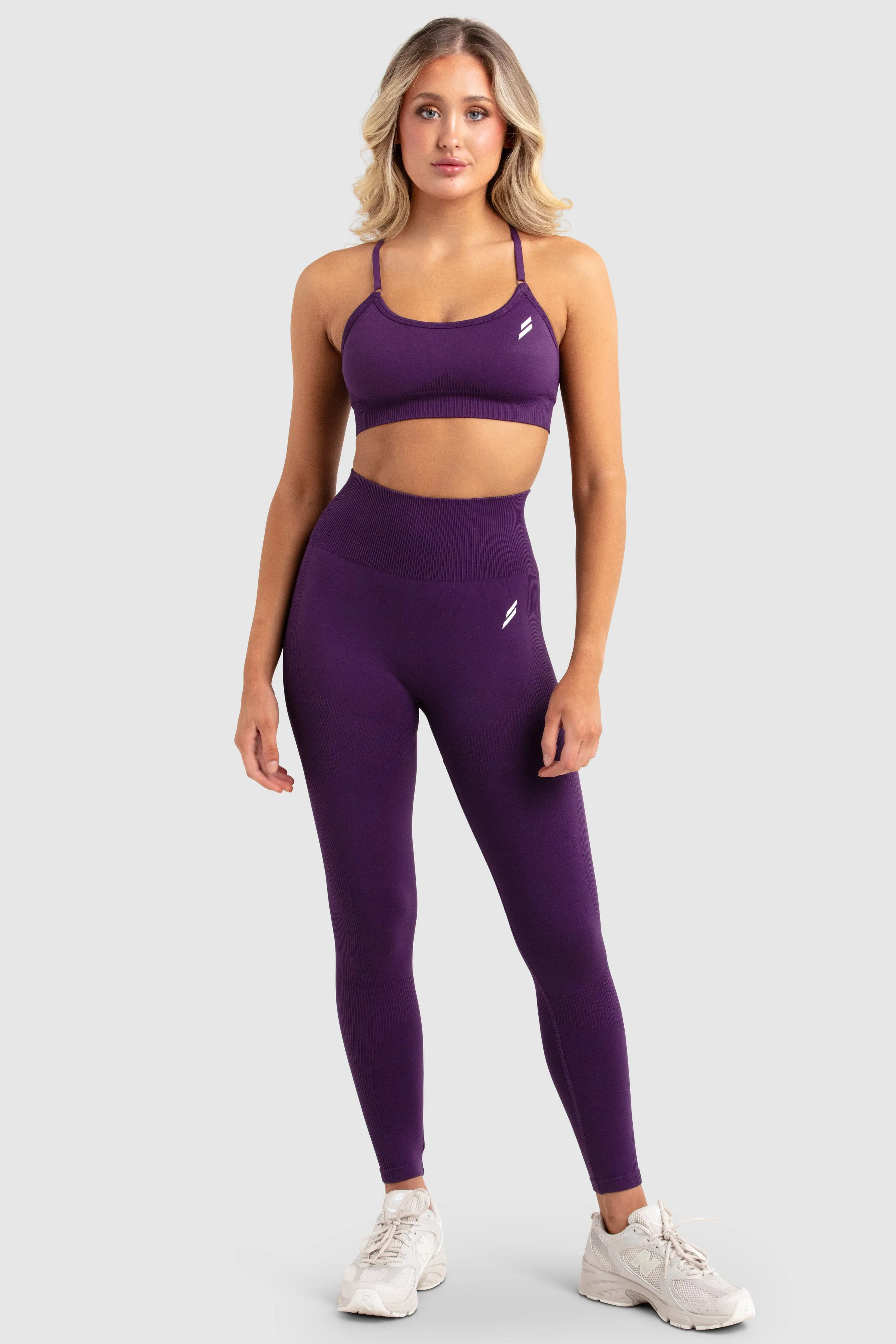 Impact Seamless Leggings - Plum