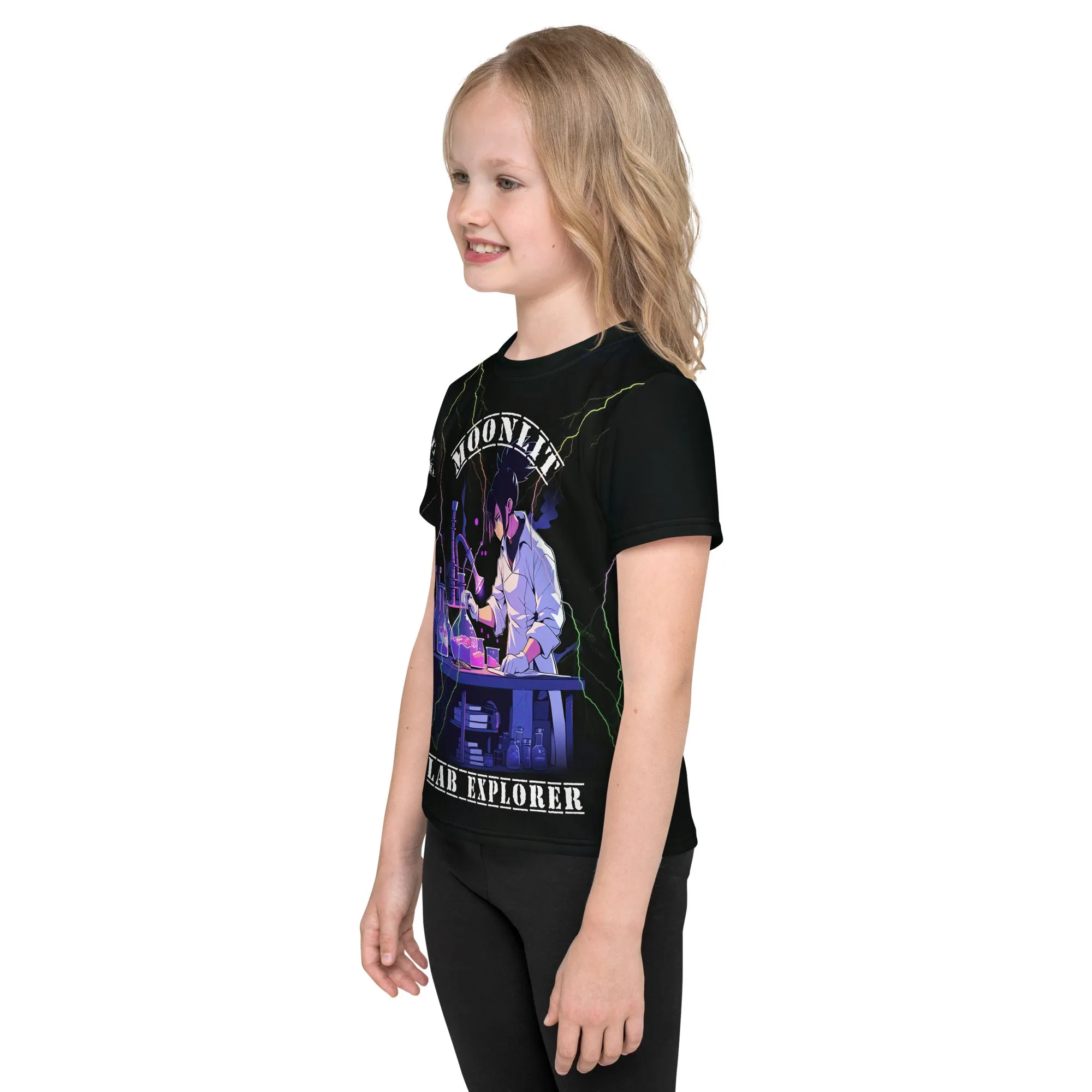 Kids T-Shirt Moonlit Lab Explorer