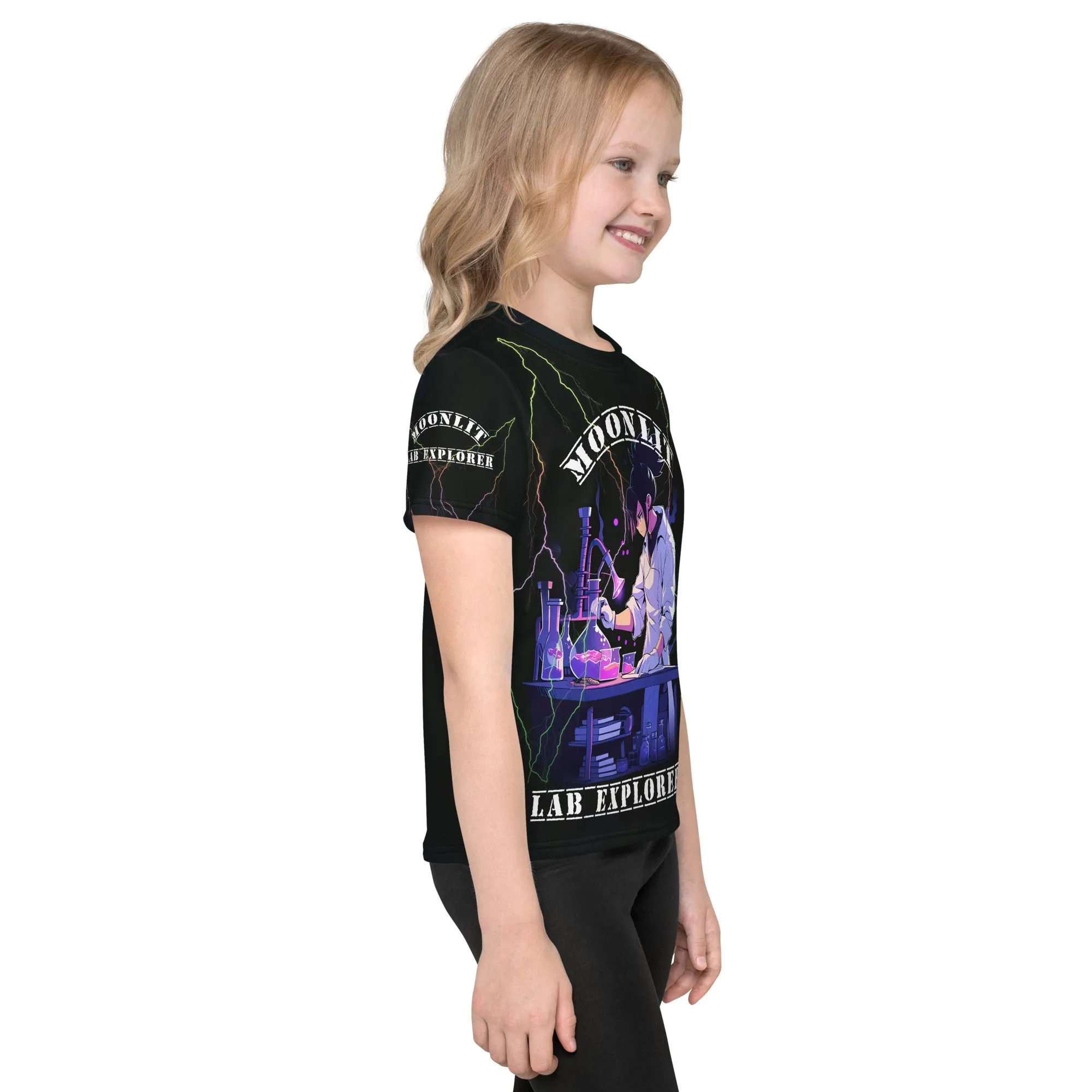 Kids T-Shirt Moonlit Lab Explorer