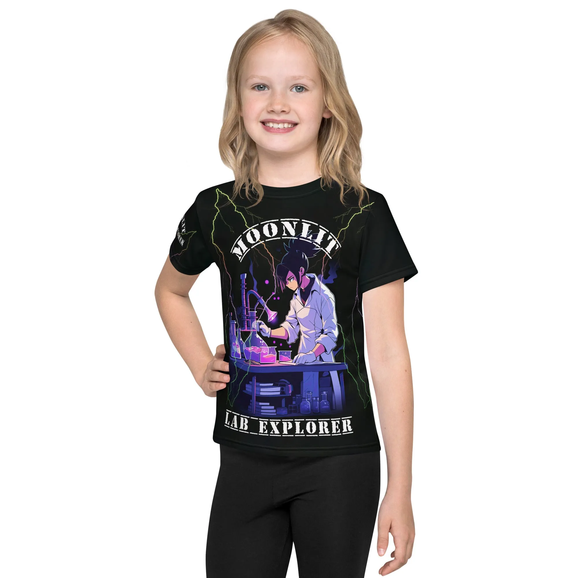 Kids T-Shirt Moonlit Lab Explorer