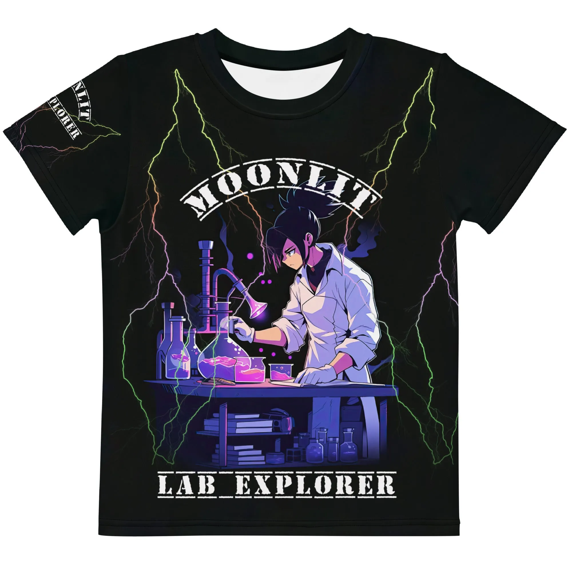 Kids T-Shirt Moonlit Lab Explorer