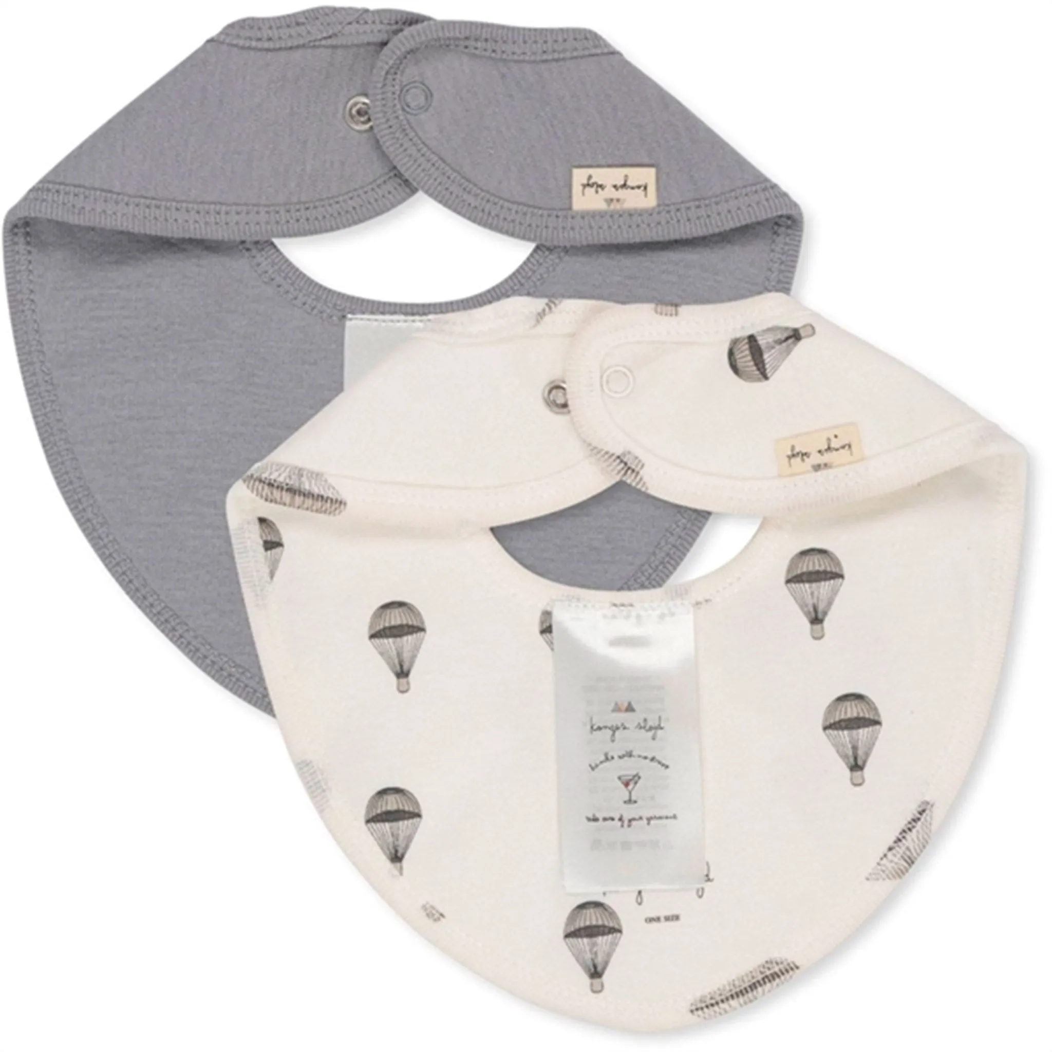 Konges Sløjd Classic Bib 2-pack Parachute