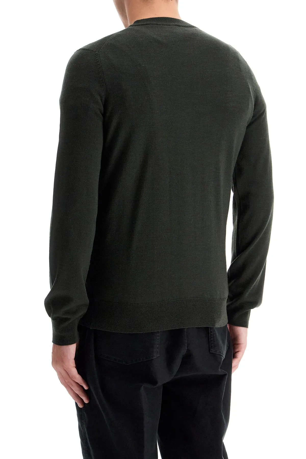 Lacoste Wool Blend Pullover Sweater