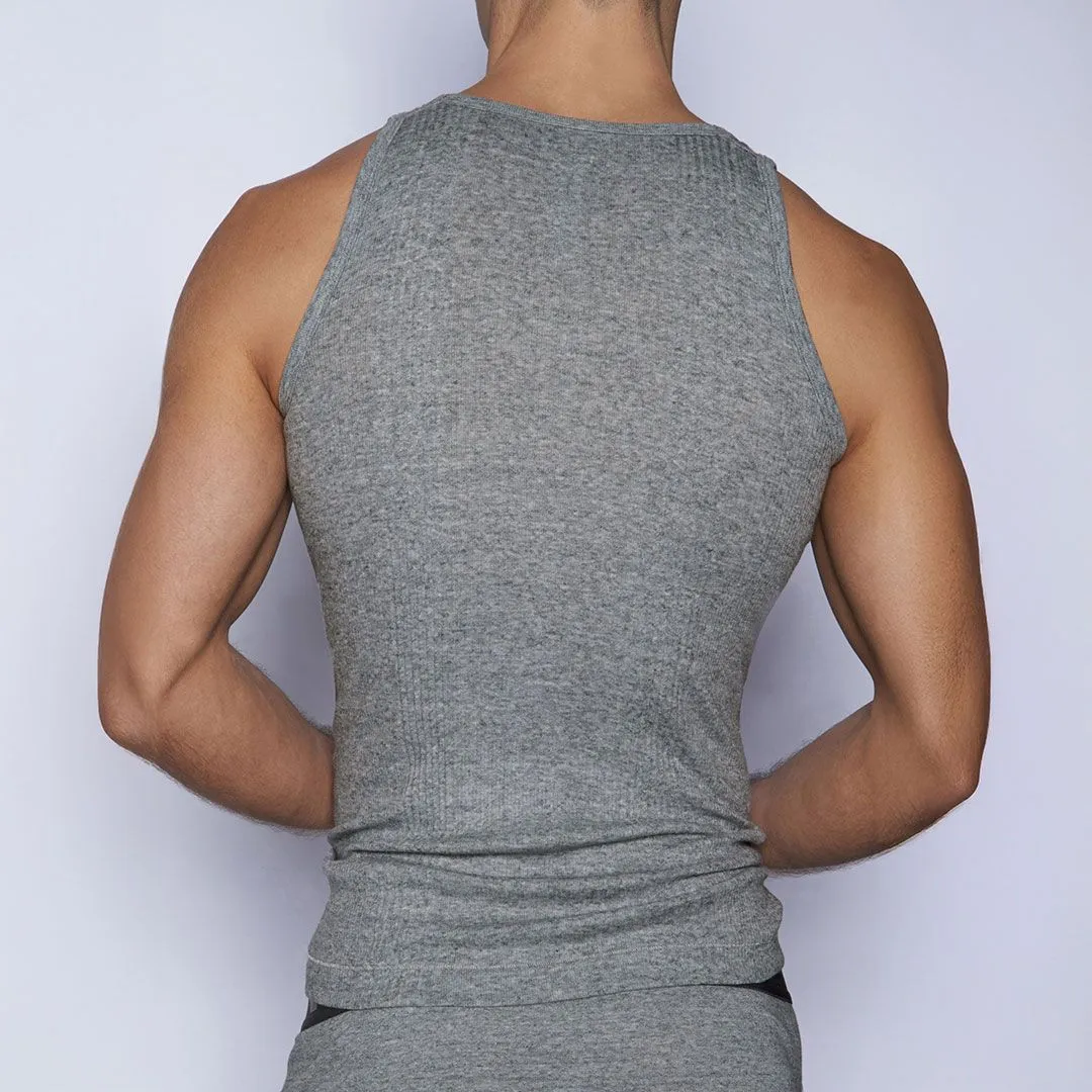 Layers Engine Tank Grey Heather