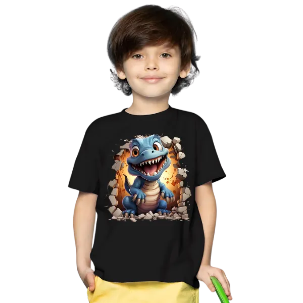 LITTLE DINO KIDS T SHIRT