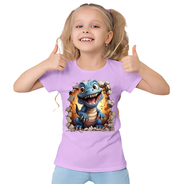 LITTLE DINO KIDS T SHIRT